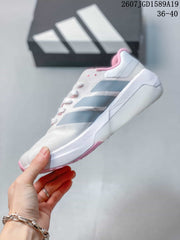 adidas Adizero Dropset Pro Trainer Sneakers White Gray Pink