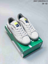 PUMA BMW MMS Suede XL Sneakers White and Gray 2607JDD293A13
