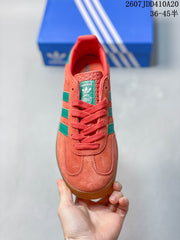 adidas Gazelle Sneakers Coral Green Gum Sole