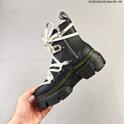 Dr. Martens 1461 Platform Lace-Up Boots, Black