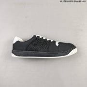 Gucci Screener Distressed Low-Top Sneakers Black and White HL171401130