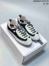 Chanel Black and White Low-Top Sneakers 2606HGD1825A25