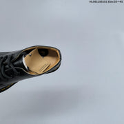 Dr. Martens Sinclair Black Platform Lace-Up Shoes
