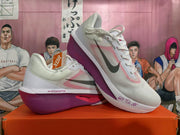 Nike ZoomX Running Shoes White Pink Purple
