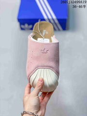 adidas Adimule Pink Closed-Toe Mule Sneakers