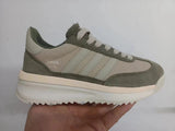 adidas SL 72 Platform Sneakers in Gray and Green