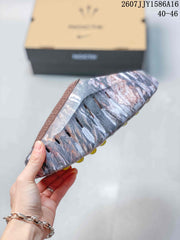 Nike Mind 001 Brown Marbled Slide Sandals 2607JJY1586A16