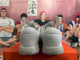 Nike G.T. Cut 3 Basketball Shoes in Gray and Pale Yellow