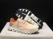 On Cloud 6 Coast Sneakers, Cream and Orange