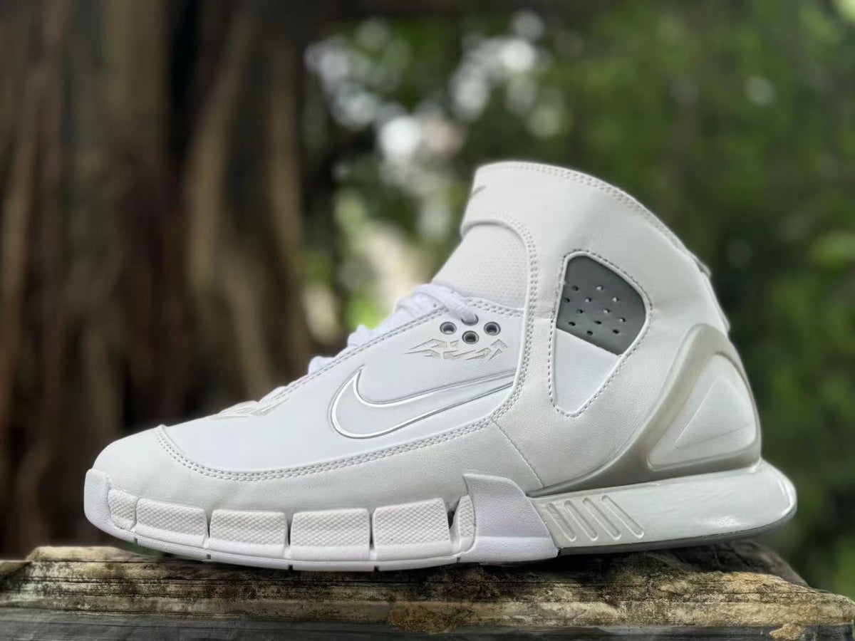 Nike Zoom Huarache 2K5 High-Top Sneakers White