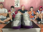 Nike Basketball Shoes Black, Gray and Purple