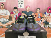Converse Basketball Shoes in Black, Gray and Purple