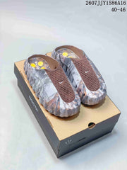 Nike Mind 001 Brown Marbled Slide Sandals 2607JJY1586A16