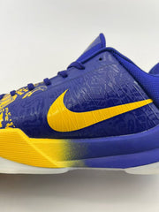 Nike Kobe 5 Protro Basketball Shoes Blue Gold CD4991-400