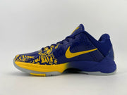 Nike Kobe 5 Protro Basketball Shoes Blue Gold CD4991-400