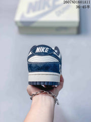 Nike SB Dunk Low Off-White Navy White Sneakers 2607ND1601A11