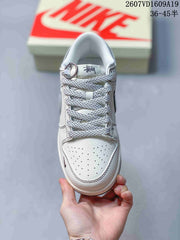 Nike Dunk Low Retro White Navy Sneakers 2607VD1609A19