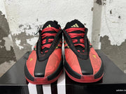 BAPE x adidas Basketball Shoes in Red and Black