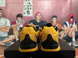 Nike Basketball Shoes Black and Yellow