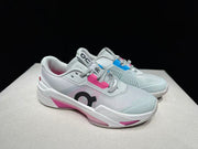 On The Roger Pro Fire Clay Grey Blue Tennis Shoes