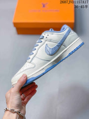 Nike Dunk Low Louis Vuitton Ice Blue Denim Sneakers 2607JVD1157A17