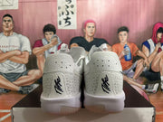 Nike Basketball Sneakers White Dark Blue Red