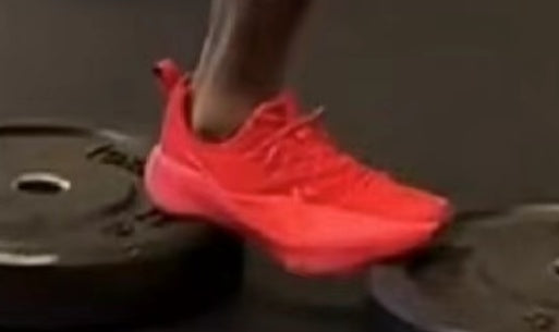 Red Lightweight Running Sneakers