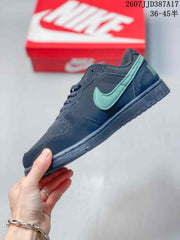 Nike Big Nike Low Lux Sneakers Black Green JD387A17
