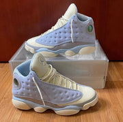 Jordan 13 SoleFly DX5763-100 Sneakers in Blue and Cream