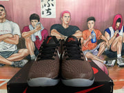 Nike Zoom Basketball Shoes in Brown and Black