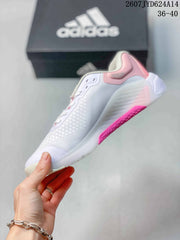 adidas Dropset 4 Training Shoes White Pink Gray