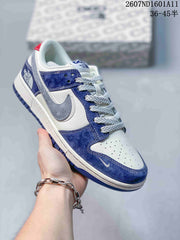 Nike SB Dunk Low Off-White Blue White Sneakers 2607ND1601A11