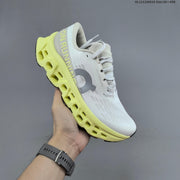 On Cloudmonster 3 Running Shoes White Grey