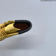 Timberland Yellow High-Top Lace-Up Boots