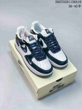 Nike Air Force 1 Black White Sneakers 2607GGD1156A16