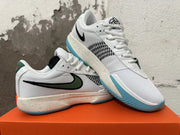 Nike G.T. Cut Academy Basketball Shoes, White and Green