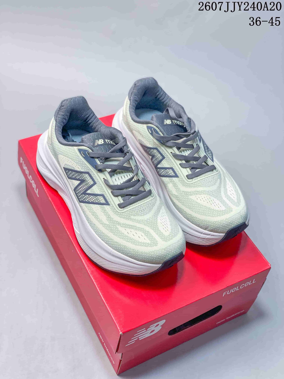 New Balance Fresh Foam X More v6 Running Shoes Green Gray
