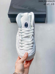 Nike Air Foamposite One White High-Top Basketball Sneakers