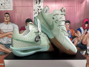 Nike G.T. Jump 2 Basketball Shoes, Pale Green and White