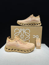 On x Loewe Cloudtilt Sneakers in Brown