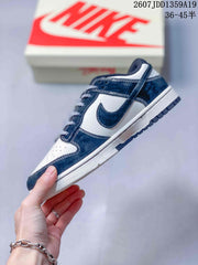 Jordan Air Jordan 1 Low Navy White Sneakers 2607JDD1359A19