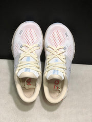 On Cloud X 4 Ivory Salmon Running Sneakers