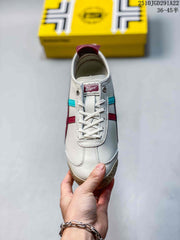 Onitsuka Tiger Sneakers White Burgundy Turquoise 2510JGD291A22