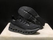 On Cloudsurfer Max Running Shoes in Black