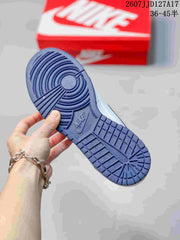 Nike SB Dunk Low Pro White Navy Sneakers 2607JJD127A17