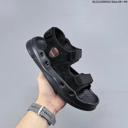 ECCO Outdoor Casual Sandals with Adjustable Hook-and-Loop Straps
