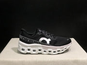 On Cloudmonster 2 Black White Running Shoes
