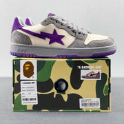 BAPE SK8 Sta Sneakers White Purple