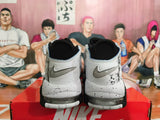 Nike Air More Uptempo Panda Black and White Sneakers