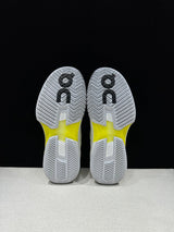 On The Roger Pro Fire Clay Tennis Sneakers, Lime and Black